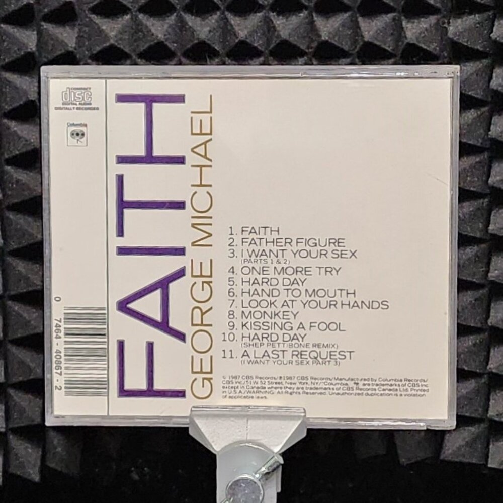 George Michael Faith CD - Picture 2 of 5